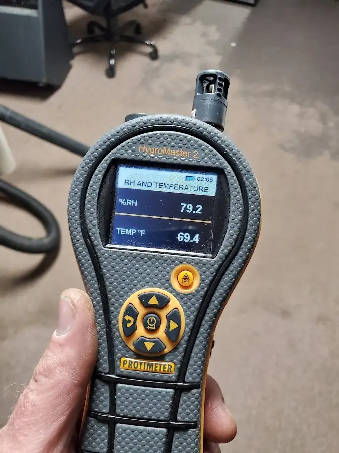 Moisture meter humidity assessment for Fire & Smoke Damage Restoration in Hermon